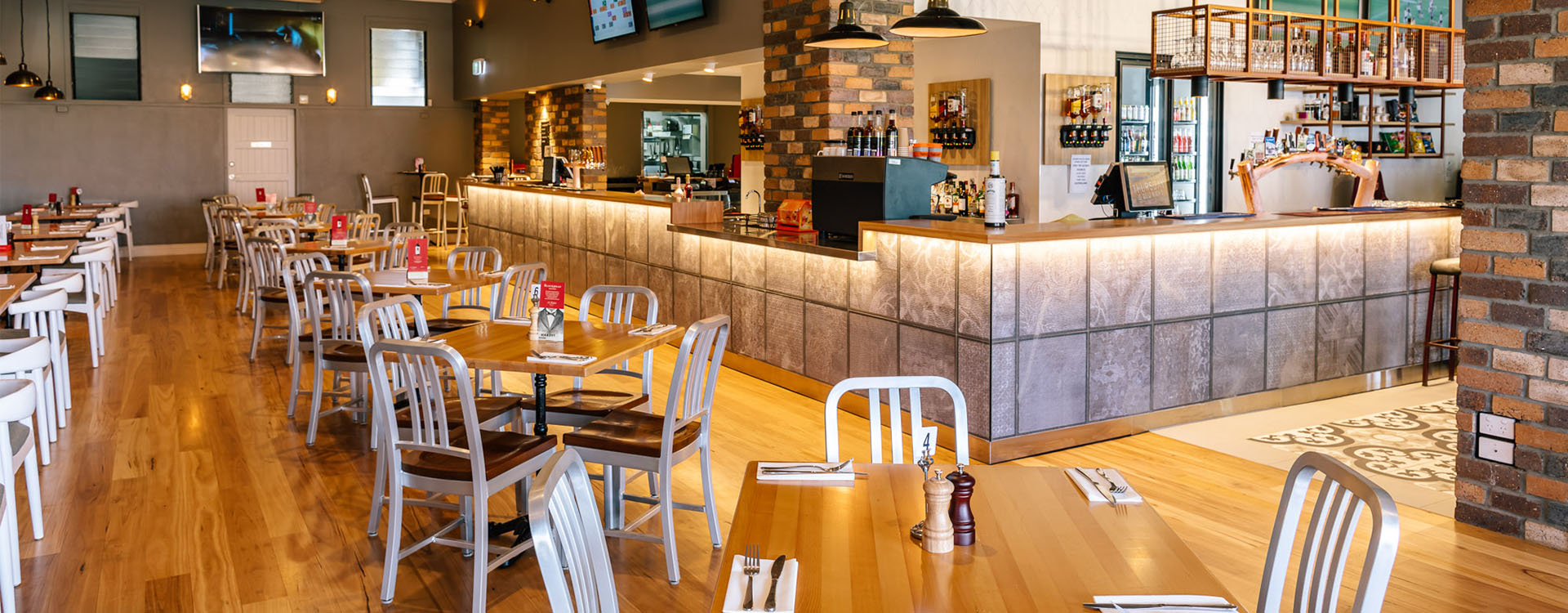 modern family friendly relaxed bistro