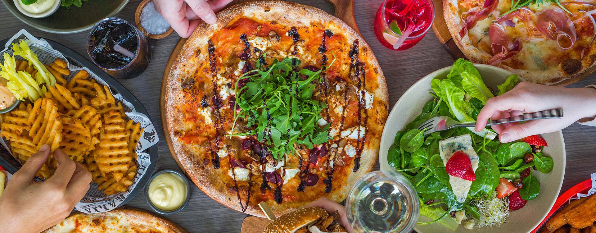 Serving up great food that can be enjoyed with mates in a friendly atmosphere.