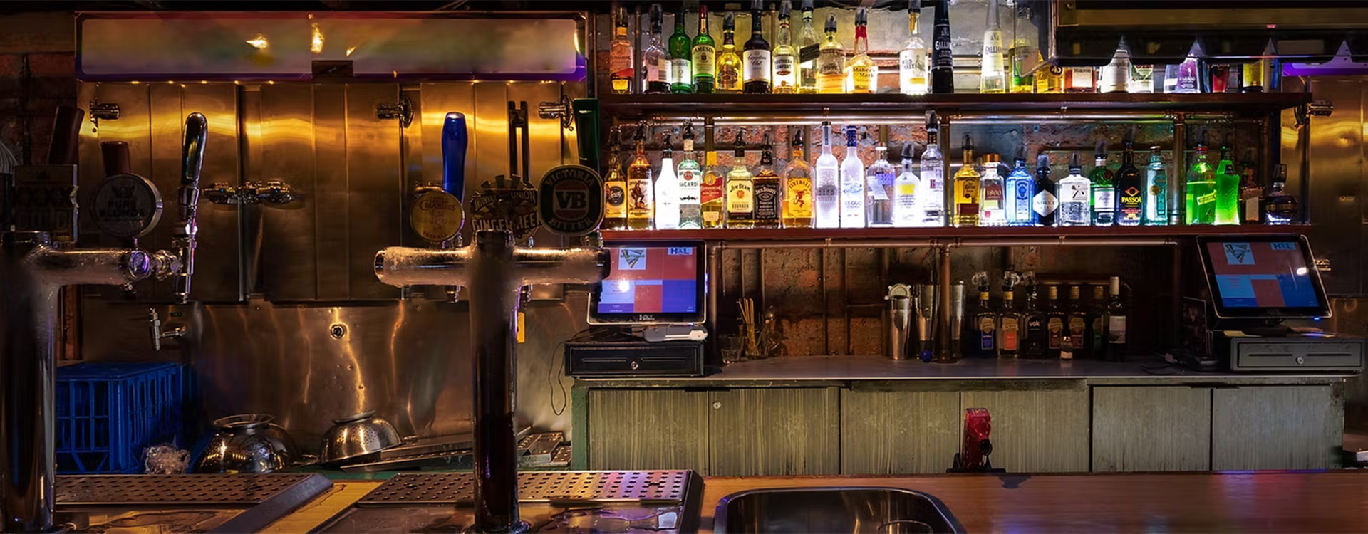 The bunker bar at the sporties